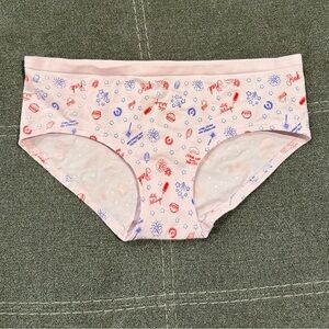 4th of july pattern victoria secret underwear full coverage panties